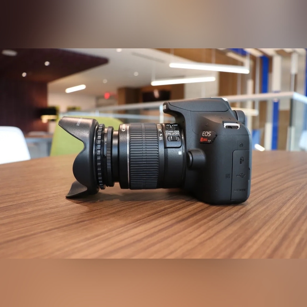 MINT Canon EOS Rebel T7 Digital SLR Camera Kit with EF-S 18-55mm (2 LENSES) 64GB